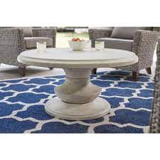 Sunrise and sunset is a great time to enjoy a we will describe some round coffee table that you can make inspiration to accompany your coffee activity. Outdoor Coffee Tables Patio Tables The Home Depot