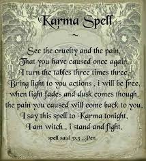 I Turn The Tables Times 3 Karma Spell Wiccan Spell Book Spells Witchcraft