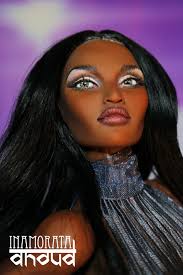 CONTEST ENTRY OOAK Inamorata Wig I created for her Numina jeweled bra