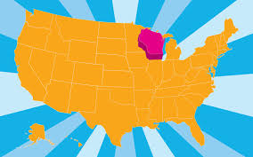 Image result for 1848 - WIsconsin became the 30th state to join the United States.