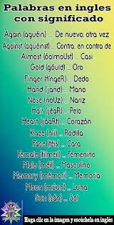 Palabras En Ingles Con Significado Palabras En Ingles Vocabulario Ingles Espanol Vo Vocabulario En Ingles Vocabulario Ingles Espanol Palabras Ingles Espanol
