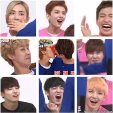 Priceless Reactions On The Paper Kissing Game Allkpop Meme Center Seventeen Kpop Seventeen Memes Seventeen