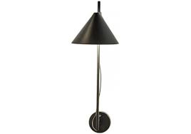 Conus black floor lamp, perfect as a reading lamp in a living area. Yuh Louis Poulsen Wall Lamp Milia Shop