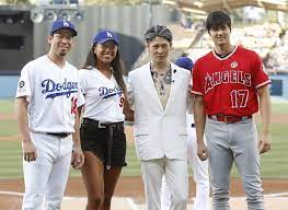 Ohtani, 26, is an absolute freak of nature, said michael king, who will start monday night's series opener for the yankees. Naomi Osaka Throws Ceremonial 1st Pitch At Dodger Stadium