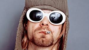 Deadstock vintage cobain sunglasses white acetate frame with black lenses unearthed ad never worn or sold 100% uv protection recently revived back in high fashion. Kurt Cobain Accidental Fashion Icon Design And Architecture Kcrw