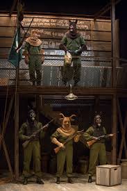 Napoleon takes credit for snowball's ideas, such as the construction of a windmill, and snowball is made the scapegoat for troubles across the farm. Stage And Cinema Theater Review Animal Farm Steppenwolf Theatre In Chicago