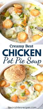How To Make Creamy Chicken Pot Pie Soup Recipe In 2020 Chicken Pot Pie Chicken Pot Pie Soup Creamy Chicken Pot Pie