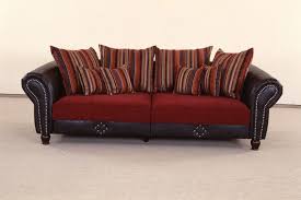 Big sofa kolonialstil in szene setzen. Big Sofa Carlos Dunkelrot Dunkel Grau 23 Rabatt 250cm Breit Polstergarnituren
