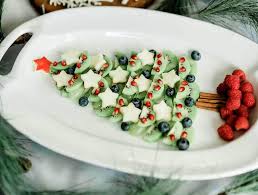 It makes for a healthier alternative to chocolate and looks so adorable too. Healthy Fruit Christmas Tree Platter Tutorial Parties With A Cause