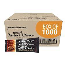 *now available in the club! Amazon Com Nescafe Instant Coffee Packets Taster S Choice Light Roast 1 5 G Singles Bulk Pack Of 1000 Grocery Gourmet Food