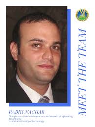 MEET THE TEAM > Dr. Rabih Nachar: During the COVID-19 pandemic, the  transition from face-to-face to online learning is an important test of our  adaptive performance experience. I know it's tough,