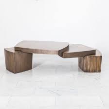 Ponte Low Table Ii Gary Magakis This Bronze Table Was Inspired By Frank Lloyd Wright S Cantilevered Homes And Can Als Bronze Table Furniture Furniture Design