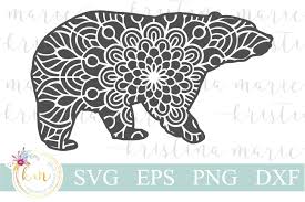 Download Mandala Bear Svg Bundle 121313 Svgs Design Bundles Svg Mandala Graphic Design Resources