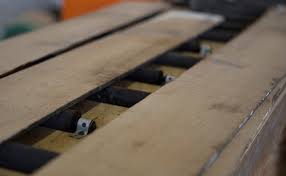 Reclaimed antique oak makes a very hard and durable reclaimed wood flooring that is well suited to high traffic areas, and its casual appearance. Reclaimed Wood Flooring Stockyards Brick Timber