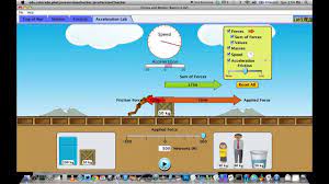 Reset the simulation and click all of the boxes again. Phet Force And Motion Basics Acceleration Youtube