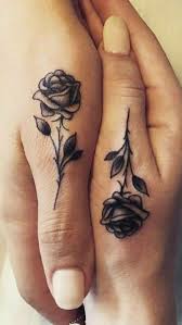 Rose Daumen Tattoos Tattoo Idea Thumb Tattoos Hand Tattoos Matching Tattoos