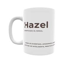 Taza Con El Significado Del Nombre Hazel