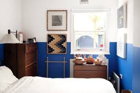 You can tell there is a door near the bottom of the picture, though any. Painting Ideas Half Wall Decorating Trend Apartment Therapy