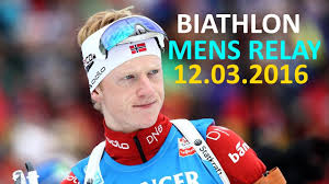 (bs) höchste, von der ibu organisierte, wettkampfserie im biathlon der. Biathlon Men Relay 12 03 2016 World Championship Norway Holmenkollen Youtube