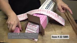 Buy the best and latest pink rubber on banggood.com offer the quality pink rubber on sale with 302 руб. Castaldo No Shrink Pink Mold Rubber Strips Youtube