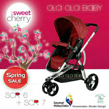Masa aku kecik2 xde pun stroller. Sweet Cherry Scr6 Stroller Maroon Pink Ebay
