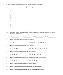 To have full scope to follow my own inclination; Solved 5 Write The Electron Configuration For The Follow Chegg Com