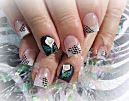 3d Calla Lily Acrylic Nails Nails Flower Nail Art Nail Art