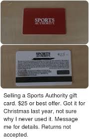 At its peak, sports authority operated. Sports Authority Authority This Card Can Be Used For Purchases Of Merchandise And Services At Any Sports Authonitysa Bite Location In Usa Or Online At Wwwsportsauthoritycom This Is Not A Debitcredit Card