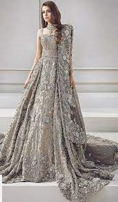 Beautifull Bridal Dress In Brown Golden Color Model W 848 Indian Bridal Dress Bridal Dresses Online Indian Bridal Outfits