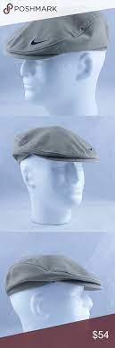 Vtg 90 S Nike Flat Cap Hat Sz M Driving Hat Golf Nike Flats Driving Hat 90s Nike