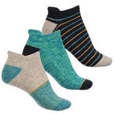 Born Outdoors Full Cushion Wool Blend No Show Socks 3 Pack Below The Ankle For Women No Show Socks Wool Blend Socks