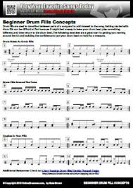 The key that we use at learndrumsnow is similar to the key used by other drum set books and publications. Beginner Drum Fill Concepts Pdf Onlinedrummer Com
