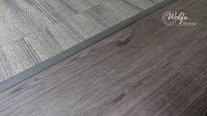 Aluminum lvt tap down reducer transition strip (7) model# hlvt6b84. South Tampa Condo S Carpet Tile And Lvp