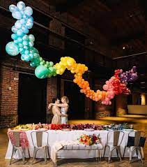 House Of Ollichon Loves Rainbow Wedding Decor Pride Samesexwedding Lesbianwedding Rainbow Wedding Decorations Rainbow Wedding Theme Rainbow Wedding