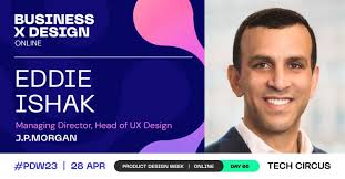 Eddie Ishak is the Head of UX Design for Markets at J.P.