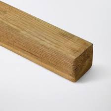Naturel finition du produit : Poteau En Bois Blooma Vert 7 X 7 X H 240 Cm Castorama
