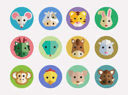 Chinese Zodiac Icons Chinese Zodiac Zodiac Designs Animal Icon