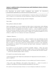 Vous avez engagé une procédure de licenciement à l'encontre de l'un de vos salariés. Http Revuefiduciaire Grouperf Com Plussurlenet Complements 20171129 Projets De Lettres De Licenciement Ordonnances Macron Pdf