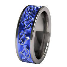 Amore Mens Titanium Ring Titanium Rings For Men Celtic Wedding Rings Rings For Men