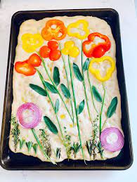 Focaccia Bread Art Ingredients For A Masterpiece Pretty Little Social Recipe Focaccia Bread Bread Art Focaccia