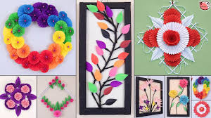 Diy #craft #paperwallhanging 40 diy paper wall hanging ideas !!! 10 Genius Paper Craft Idea Diy Room Decor Wall Hanging