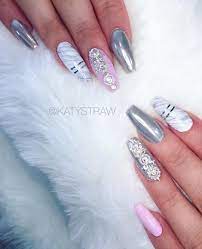 Instagram Photo By Glam Lacque Jul 19 2016 At 6 27pm Utc Coffin Nails Designs Bling Nails Fancy Nails