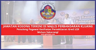 Permohonan adalah dipelawa daripada warganegara malaysia yang berkelayakan untuk mengisi kekosongan kerja kosong perkeso. Jawatan Kosong Johor Majlis Perbandaran Kluang