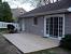 Extend Concrete Patio With Wood Deck