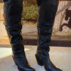 Jilted by dan post at zappos.com. Dan Post Women S Jilted Knee High Western Fashion Boot Black El Potrerito