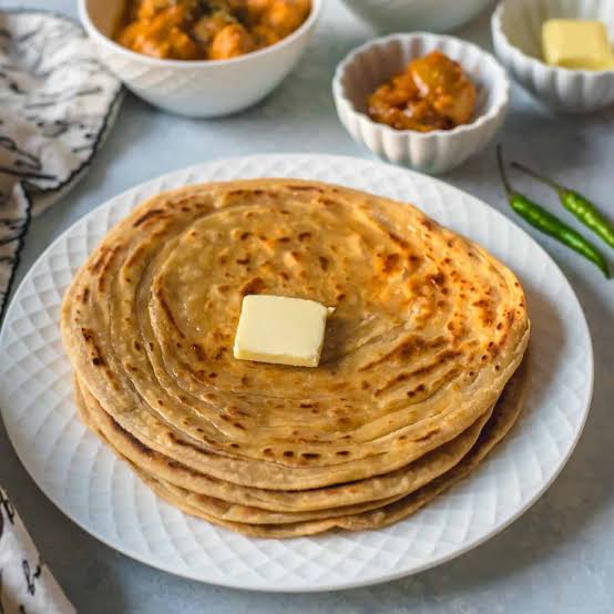 Lachha Paratha (Butter)