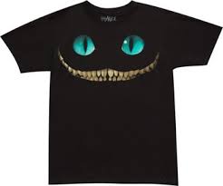 Camiseta Gato Alice No Pais Das Maravilhas Camisa 1 Camisa