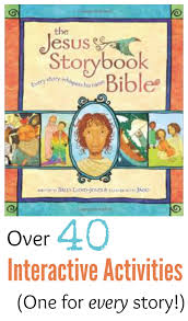 Book race a very popular game with the kids is to put all 66 books of the bible cards face down on the floor. The Jesus Storybook Bible Hands On Activities And Crafts