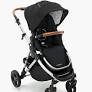 Baby Stroller With Rear Window Large Mesh from hellomockingbird.com
