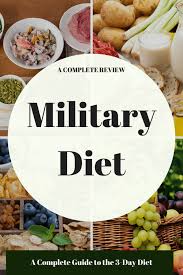 3 Day Military Diet The Answer Of How You Can Loose 10